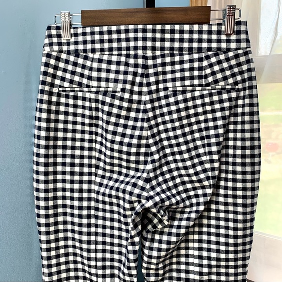 J. Crew Remi Navy Gingham Pants - Picture 9 of 9